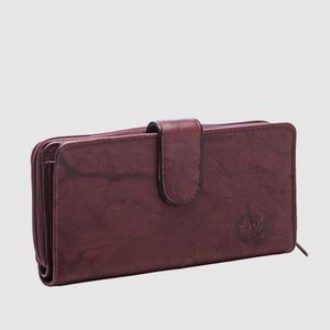 Buxton Purple Wallet